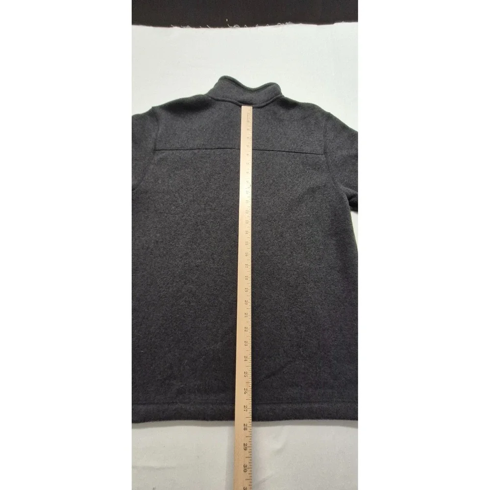 The North Face Men's Gray 1/4 Zip Fleece Pullover‎ Sweatshirt Jacket Sz. LG